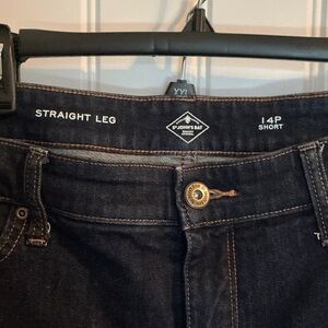 St. John's Bay Indigo Straight Leg Jeans